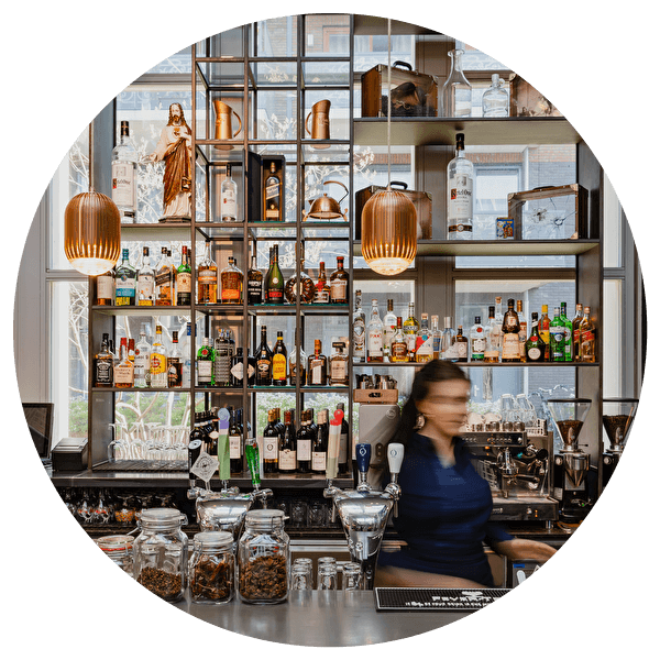 Hotel De Hallen Remise47 Bar Restaurant Drinks Cocktails